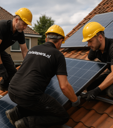 Professionele zonnepanelen herplaatsing door Dakslopers.nl gecertificeerd team